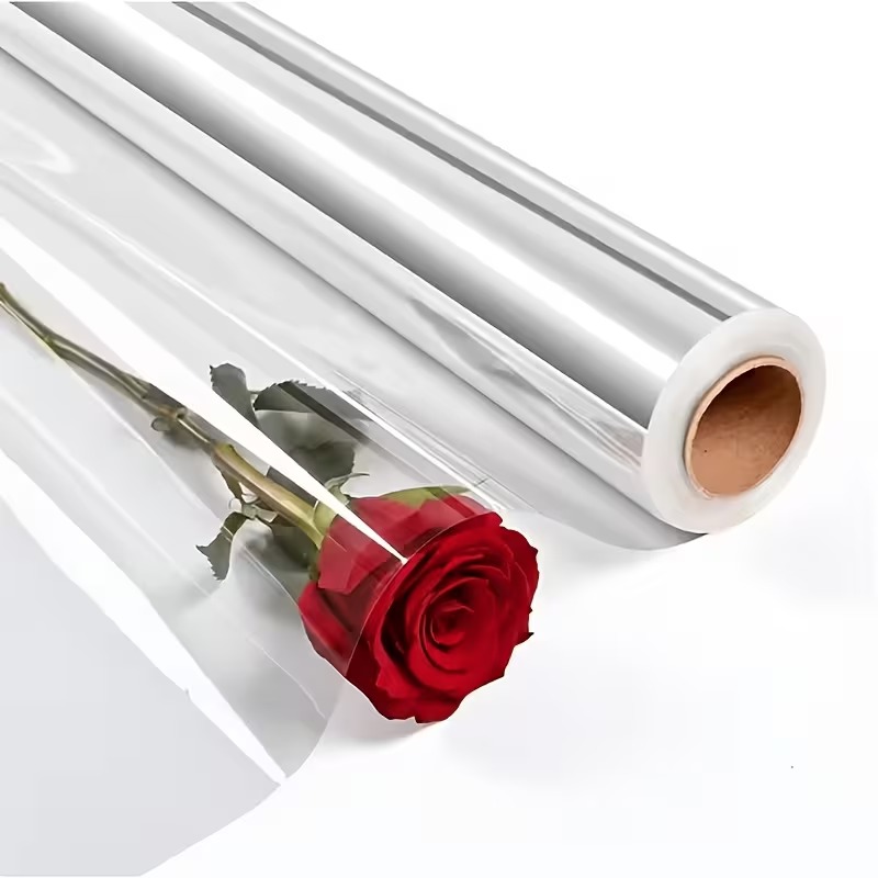 Flower Wrap Kraft - Çiçek Paketleme Kağıdı Şeffaf Film Ambalaj
