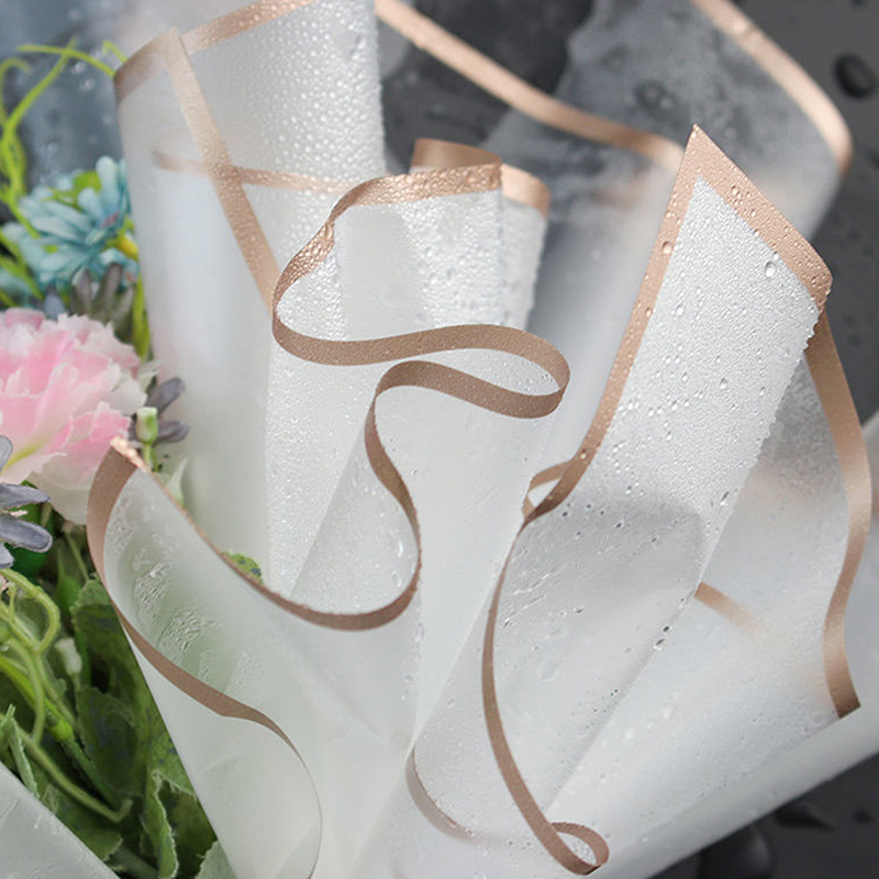 20'li Paket Altın Kenarlı Çiçe - Flower Wrap Kraft incelemesi ve fiyatı