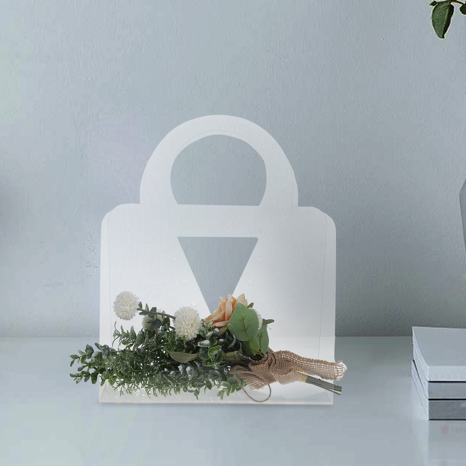 4 Adet Şeffaf Buket Hediye Poş - The Florist Supply Shop incelemesi ve fiyatı