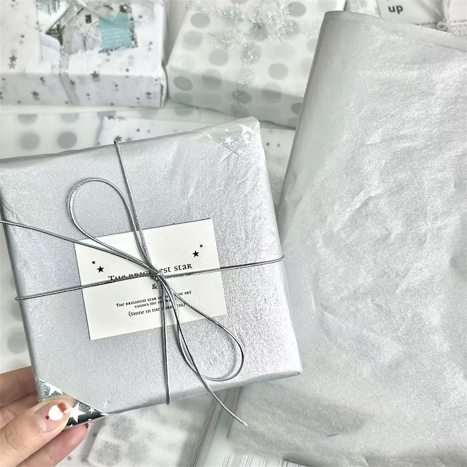 Kar Armutu Kağıt Çiçek Hediye  - Flower Wrap Kraft incelemesi ve fiyatı