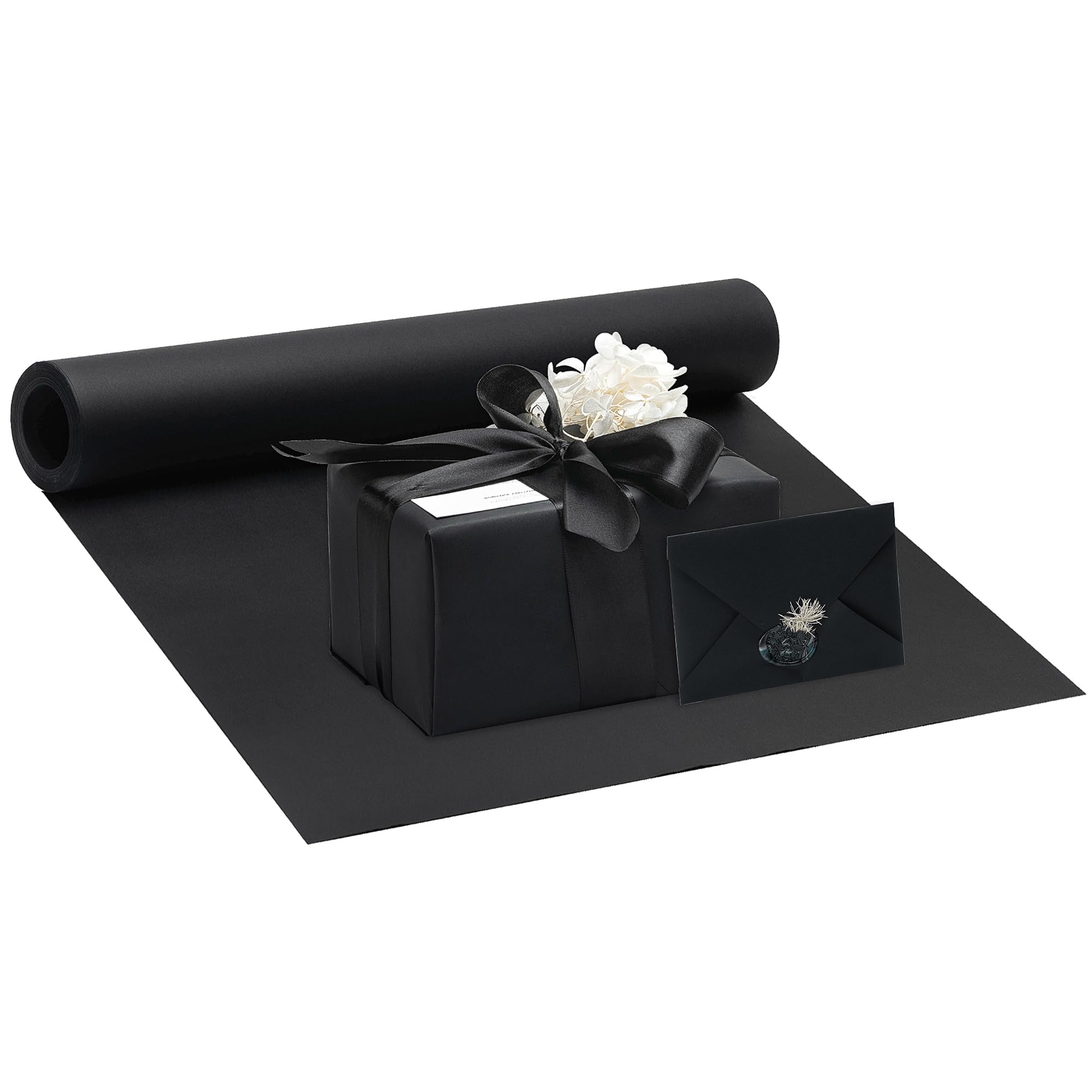 Kraft kağıt Siyah Ambalaj Kağı - Flower Wrap Kraft incelemesi ve fiyatı