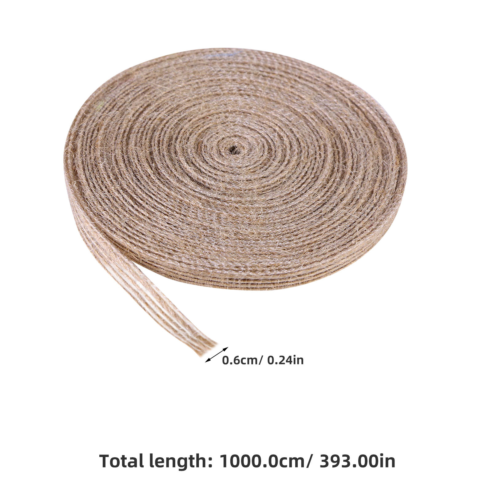 2 Rulo Doğal Jüt Kumaş Şerit,  - Twine Jute Natural incelemesi ve fiyatı