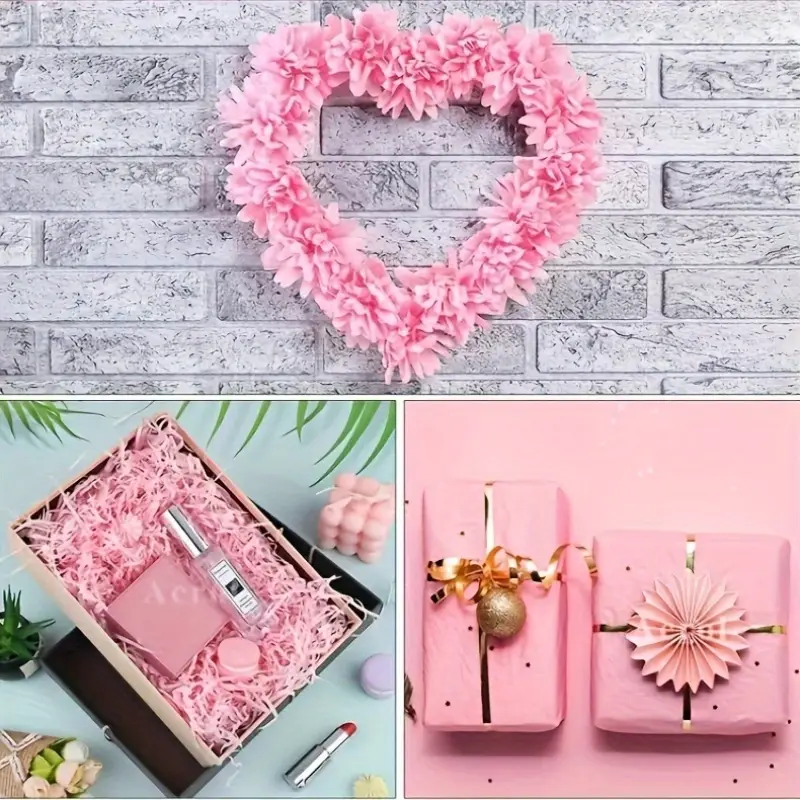 10 adet 50*66 cm Renkli Doku K - Flower Wrap Kraft incelemesi ve fiyatı