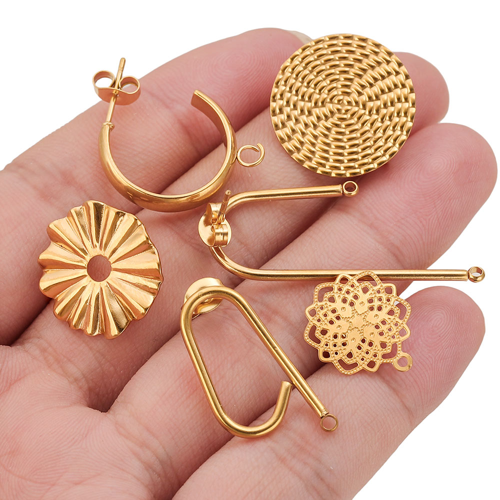 10 adet Paslanmaz Çelik Küpe 1 - Flower Supplies incelemesi ve fiyatı