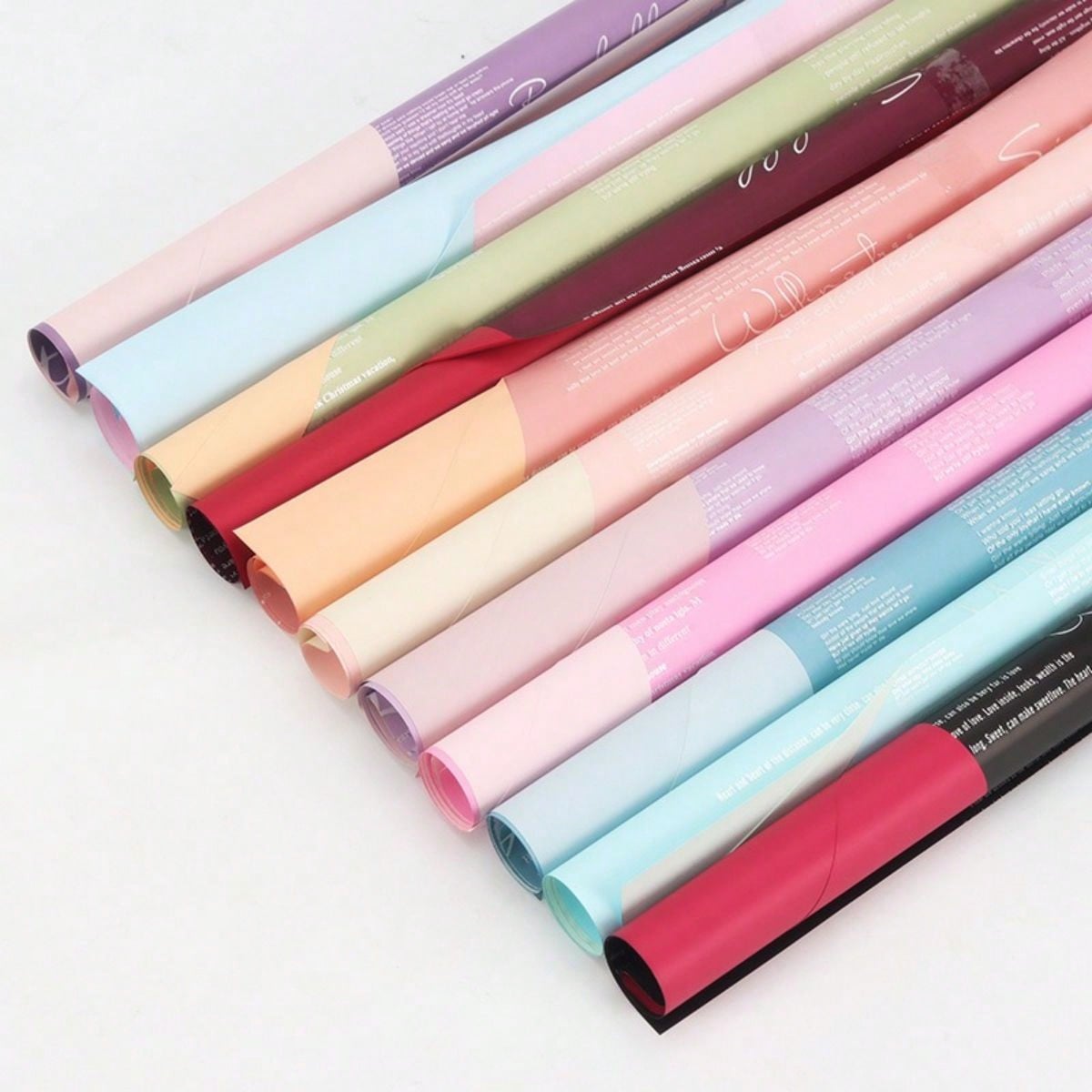 20 adet su geçirmez iki tonlu  - Flower Wrap Kraft incelemesi ve fiyatı